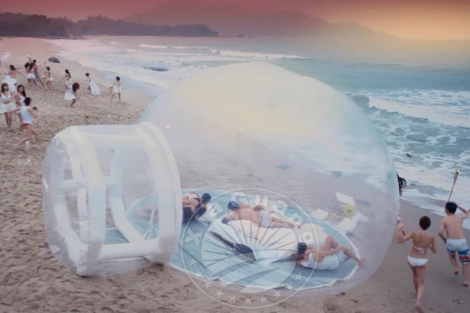 吴江充气球形帐篷